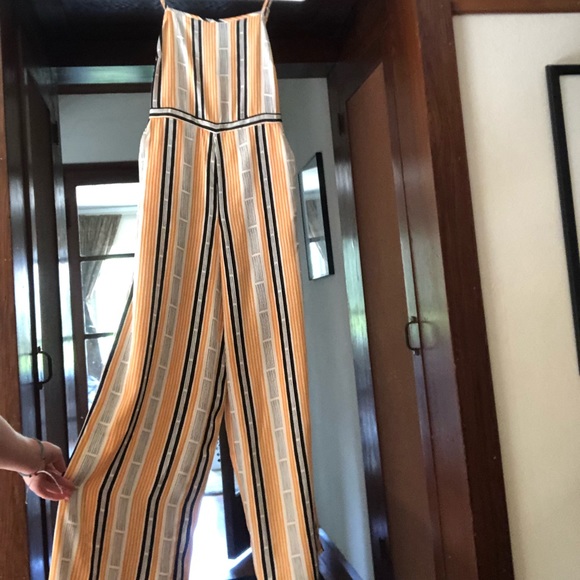 Forever 21 Other - Orange and black jumpsuit!